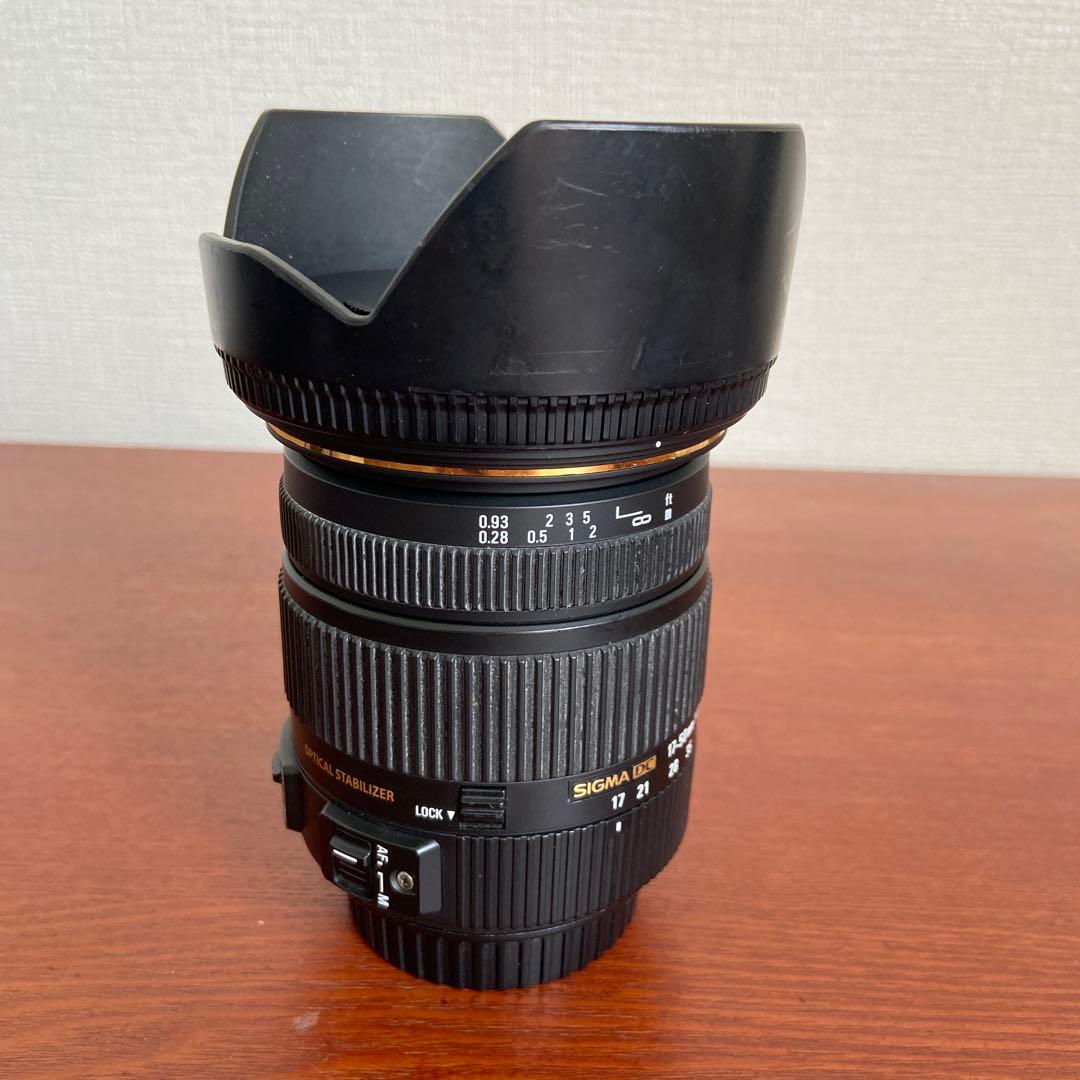SIGMA 17-50mm F2.8 EX DC OS：キャノン用