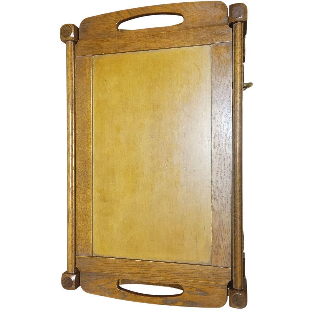 【美品】karimoku　カリモク　キッチンワゴン　ティーワゴン　昭和レトロ