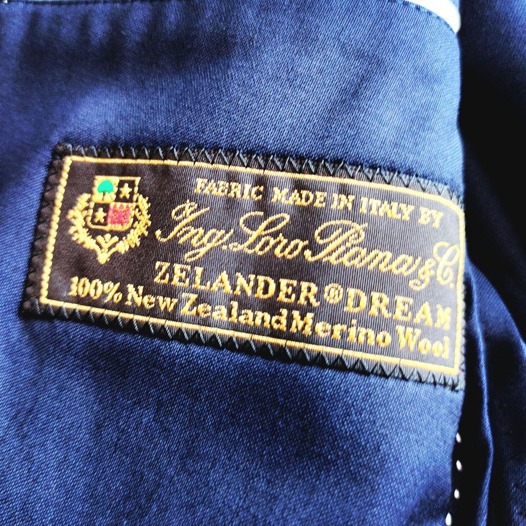 【専用】ロロピアーナ テーラードジャケット ダブルブレスト ネイビー ウール