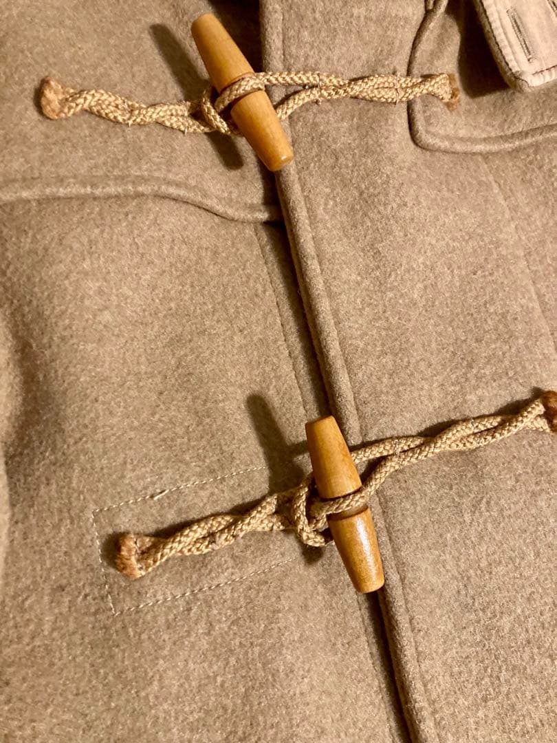 チベット　モンゴメリー　ダッフルコート　キャメル　イングランド製　M