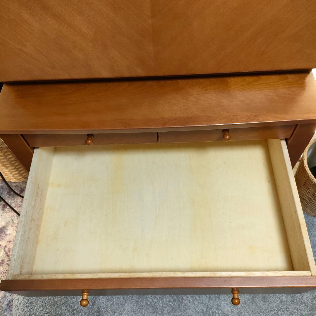 【希少】マルニ木工 ヴィンテージ ライティングビューローデスク キャビネット