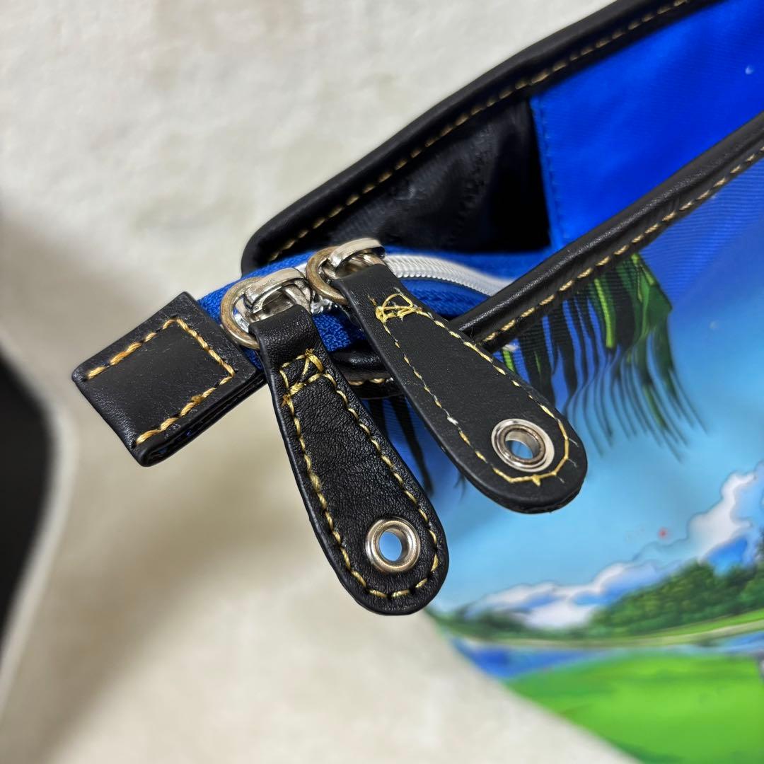 【美品】マンシングウェア 60周年 鈴木英人 トートバッグ キムハヌル サイン有