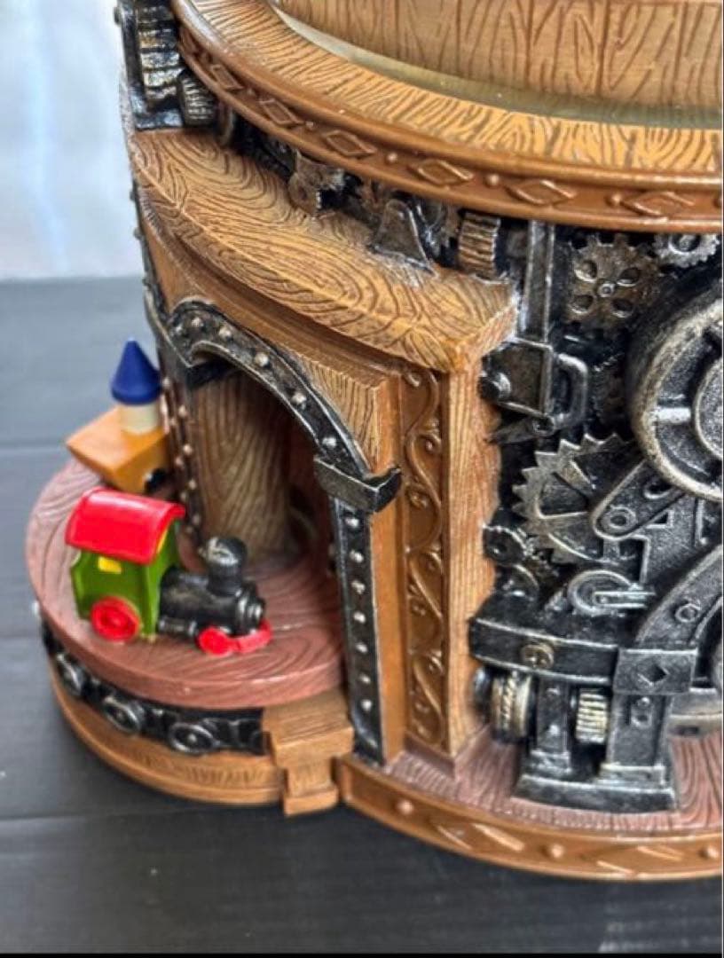 KIRKLAND サンタクロース スノードーム オルゴール 正常動作品