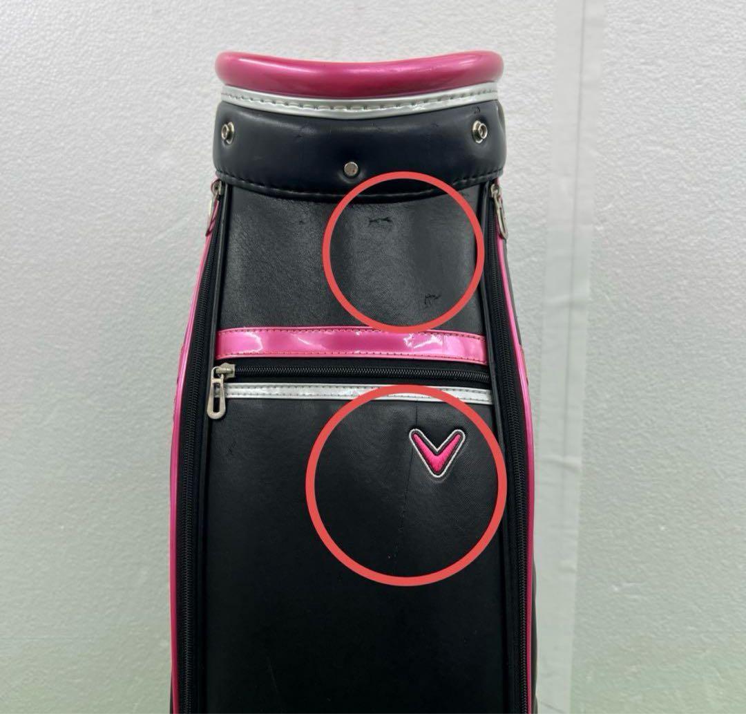 キャロウェイ Callaway キャディバッグ 8インチ　レディース　女性用