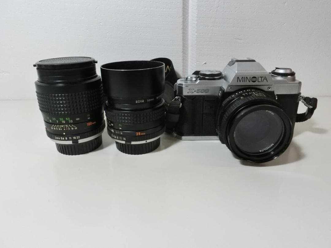 MINOLTA X-500 フィルムカメラ　動作未確認 20250326(YM)