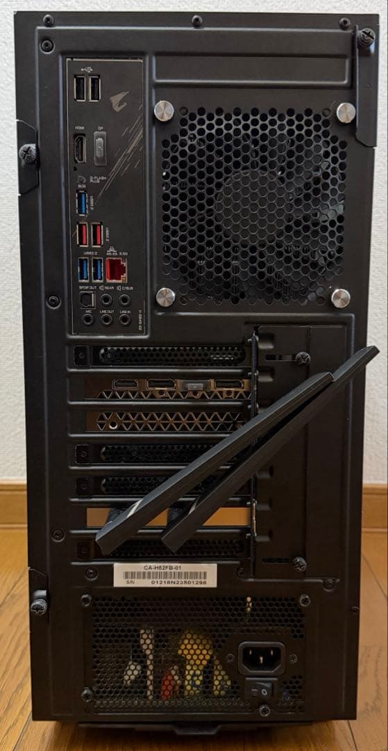 自作PC ミドルタワー PC本体のみ OS、SSDなし