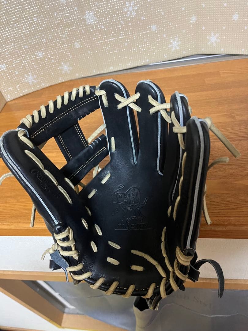 美品　Rawlings 軟式グローブ プロエクセル　フィンガーシフト