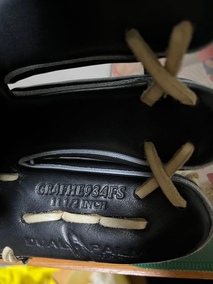 美品　Rawlings 軟式グローブ プロエクセル　フィンガーシフト