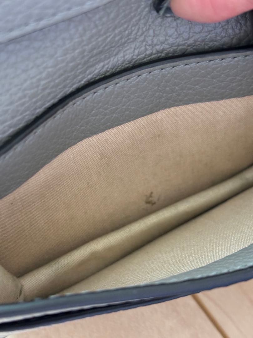 Chloe クロエ カードケース 名刺入れ 本革 レザー チャーム M