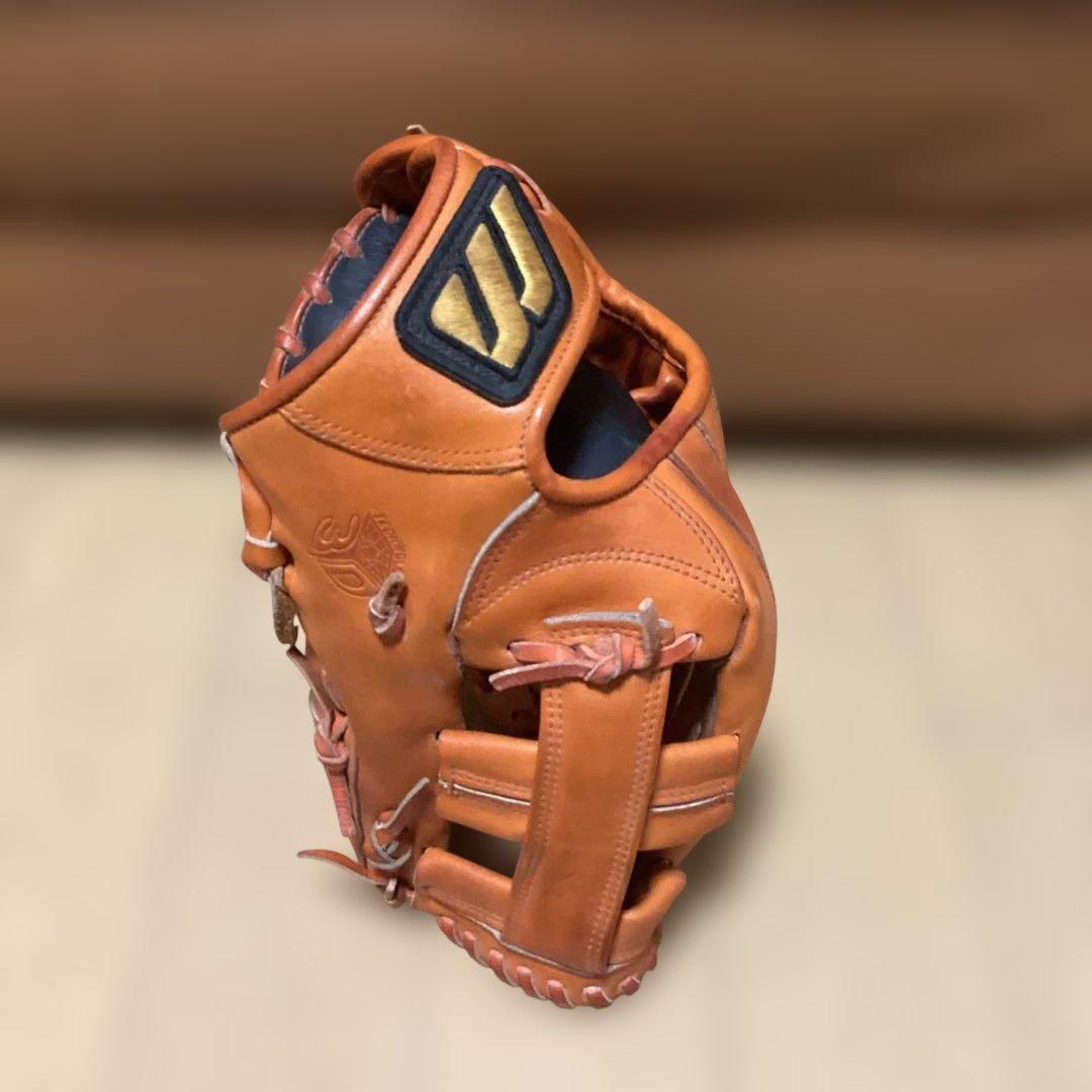 希少　ミズノプロ　硬式　内野手　グローブ