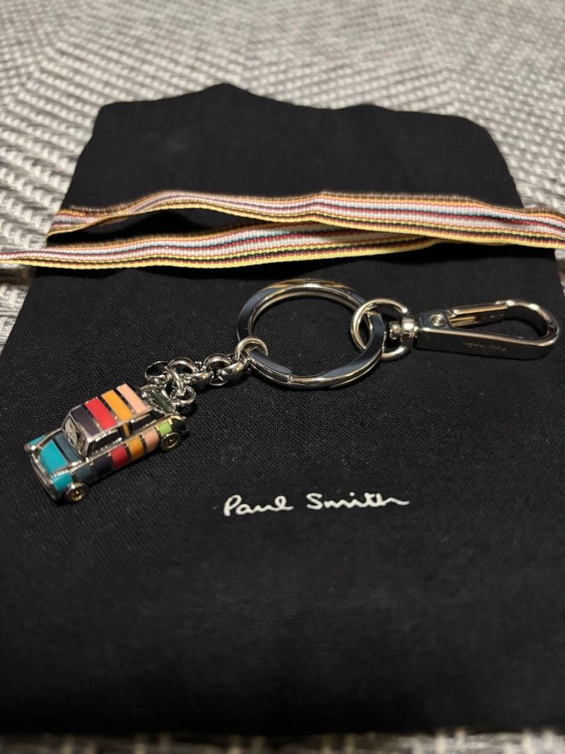 トマトPaul Smith カラフルカー キーリング