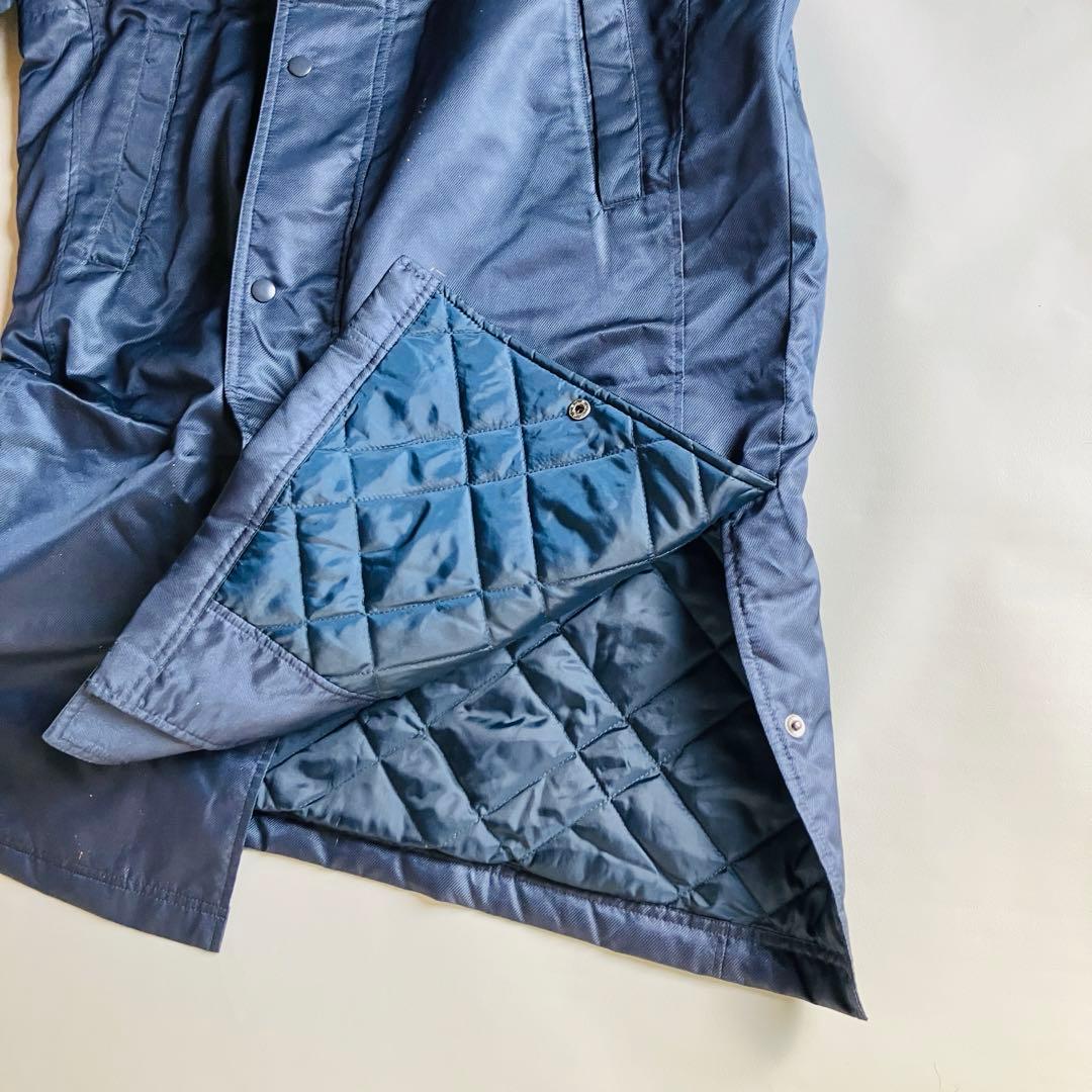 NIKE ナイキ　ベンチコート　ロングアウター　裏ボア　キルティング　刺繍　M