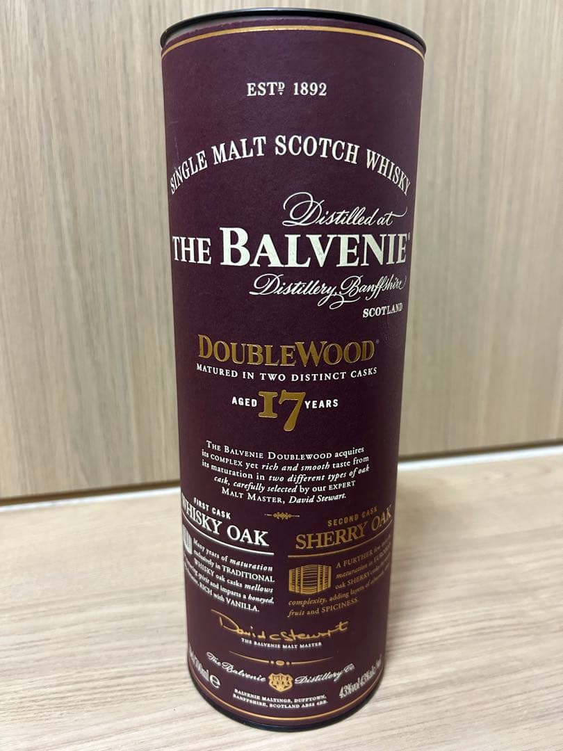 (値下げ終売品)THE BALVENIE DOUBLEWOOD 17年