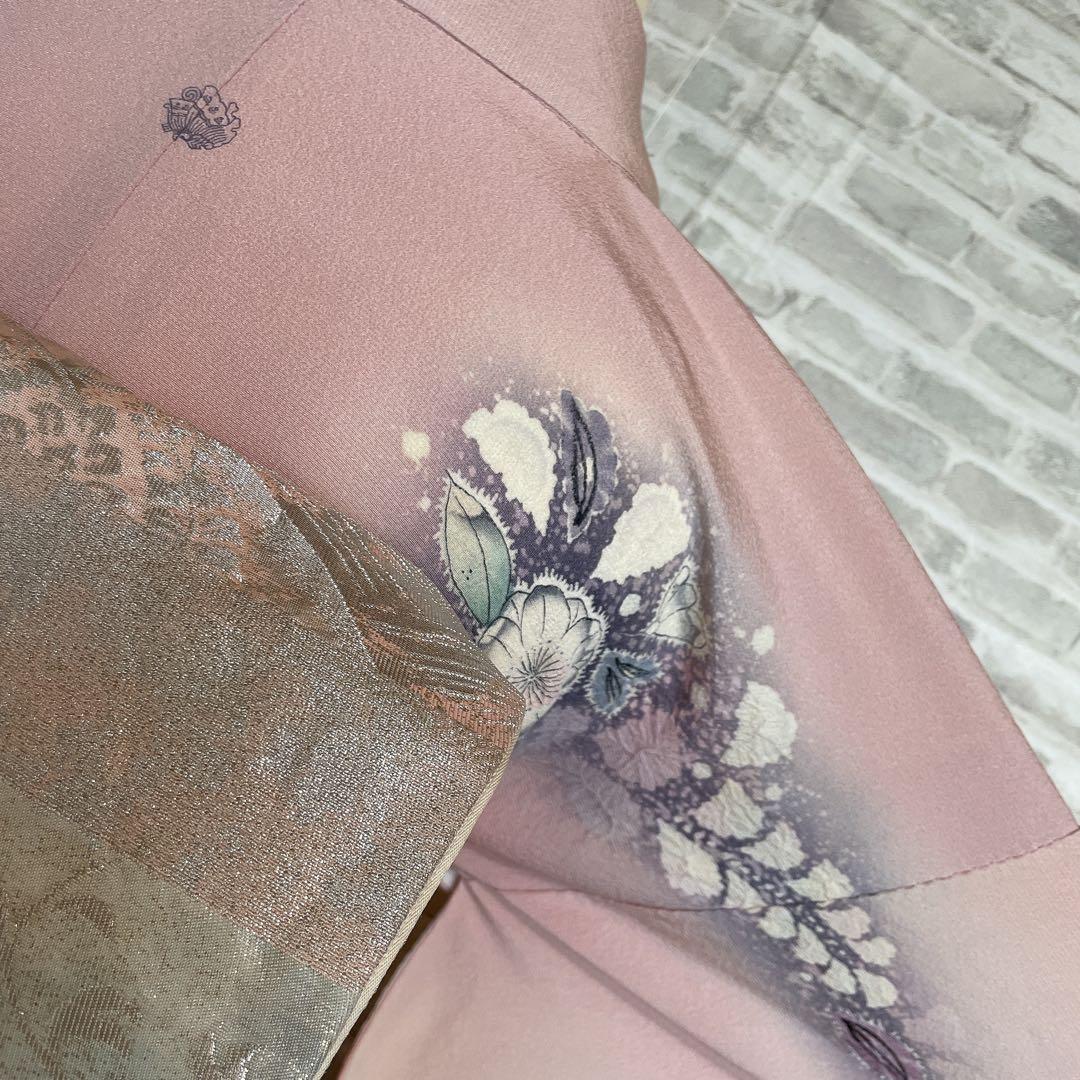 訪問着　フルセット　辻ヶ花　翠山　難あり　練習用　撮影用　着物　I7