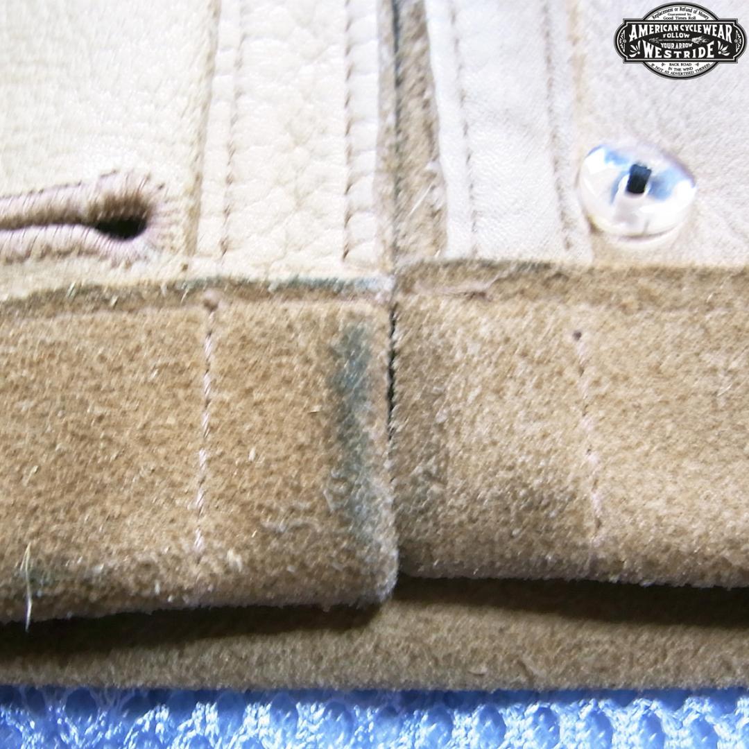 WEST RIDE ウエストライド WESTRIDE スエード レザーベスト