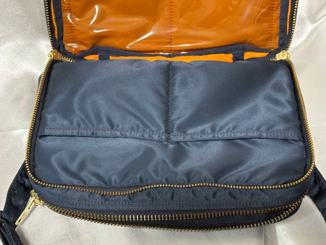 廃盤　美品　吉田カバン　ポーター　タンカー　ショルダーＳ　アイアンブルー