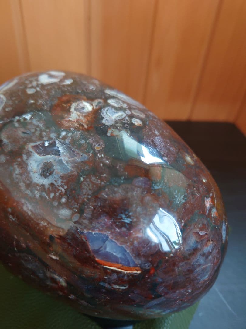 津軽　錦石 花子石　鑑賞石　青森県津軽西海岸　自然石　盆石　水石