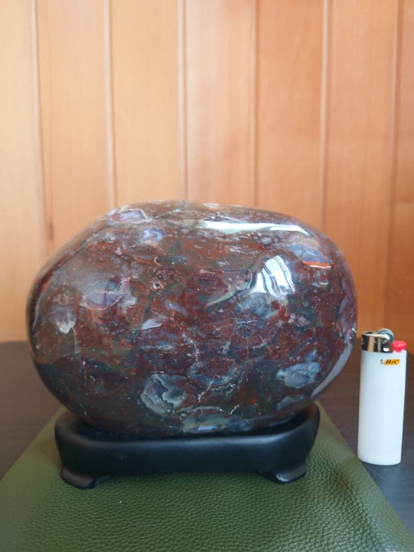 津軽　錦石 花子石　鑑賞石　青森県津軽西海岸　自然石　盆石　水石