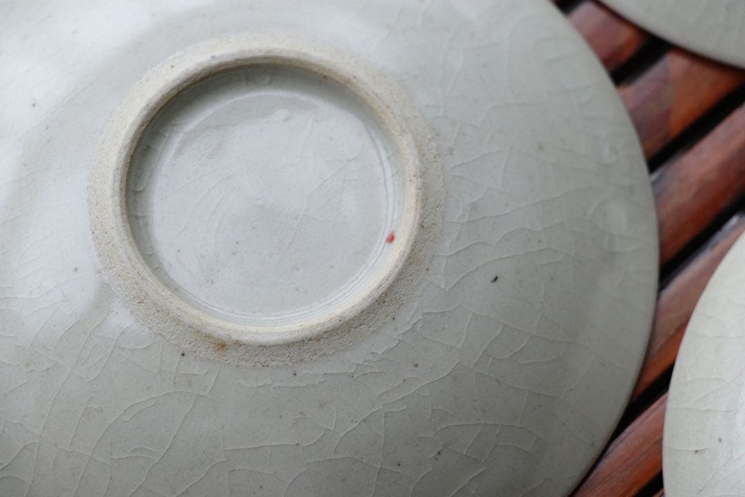 陶芸　清水焼　京都名所絵皿　８枚　木箱付　11.8cm