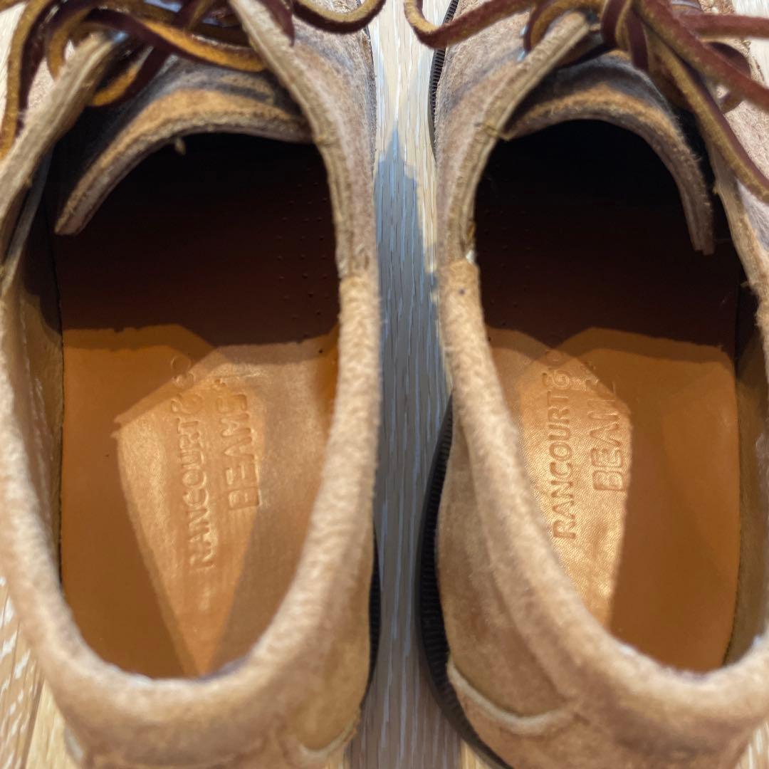 ランコート　ビームスプラス別注　レンジャーモカシン　パラブーツ　GHBASS