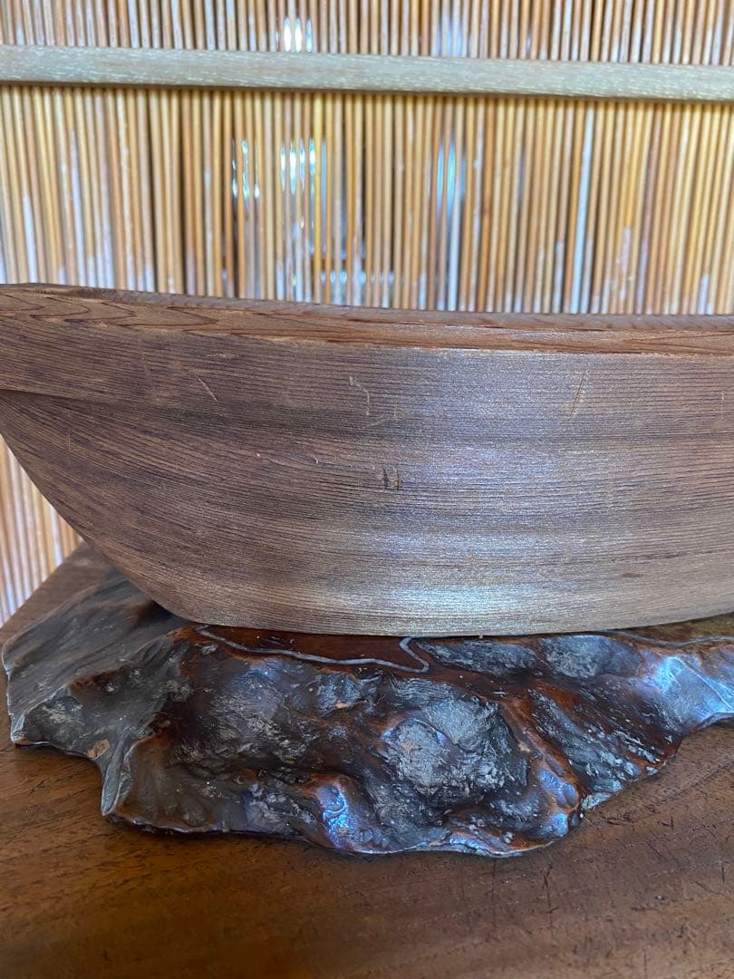 池坊　草月　華道　花器　古典生花定番花器　泊船　杉