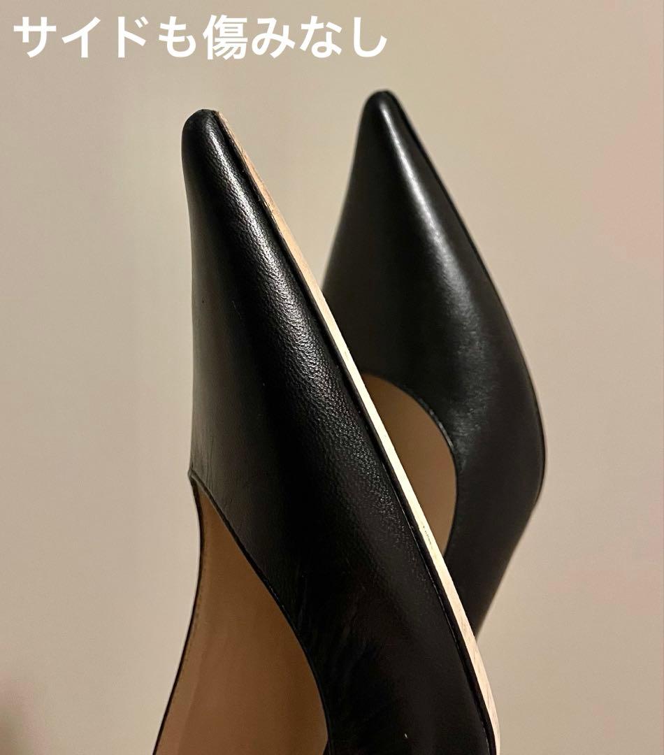 JIMMY CHOO 36(23cm)黒スリングバック6cmヒール　ジミーチュウ