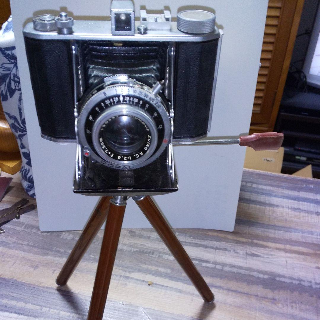 ☆❪超貴重品❫[レトロ]OLYMPUS  Six[蛇腹式]三脚セット！