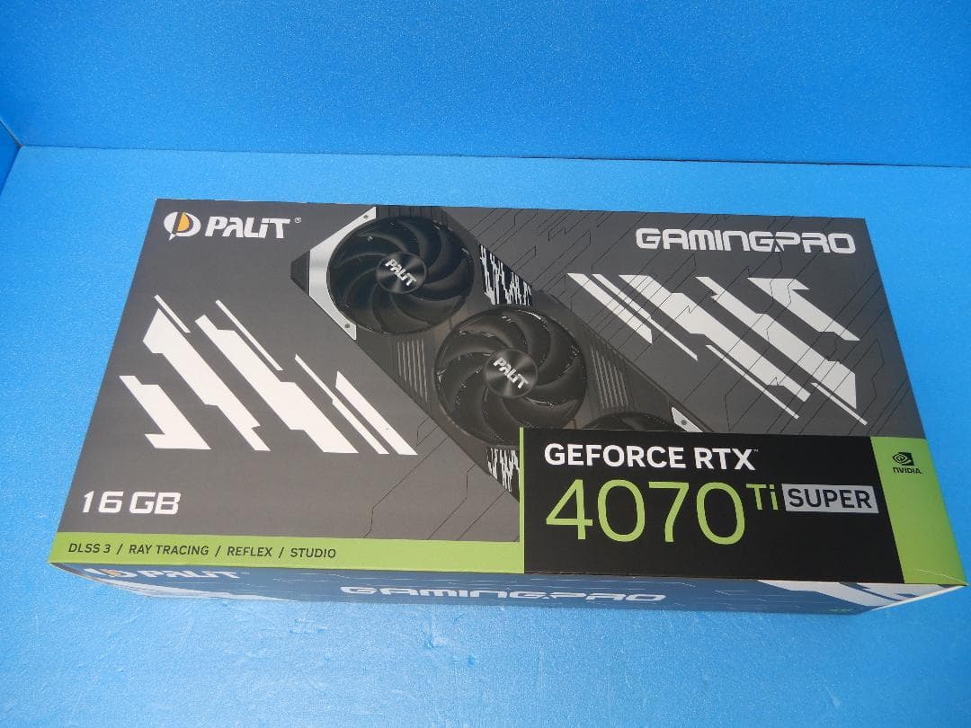 グラフィックボード・グラボ・ビデオカード PALIT RTX4070Ti SUPER 16GB GamingPro