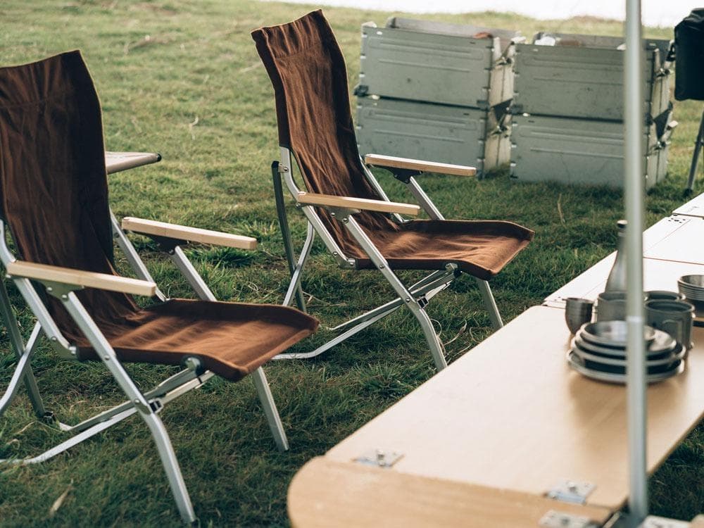 ● peak● ローチェア30 ブラウン 抜群の安定感 LV-091BR