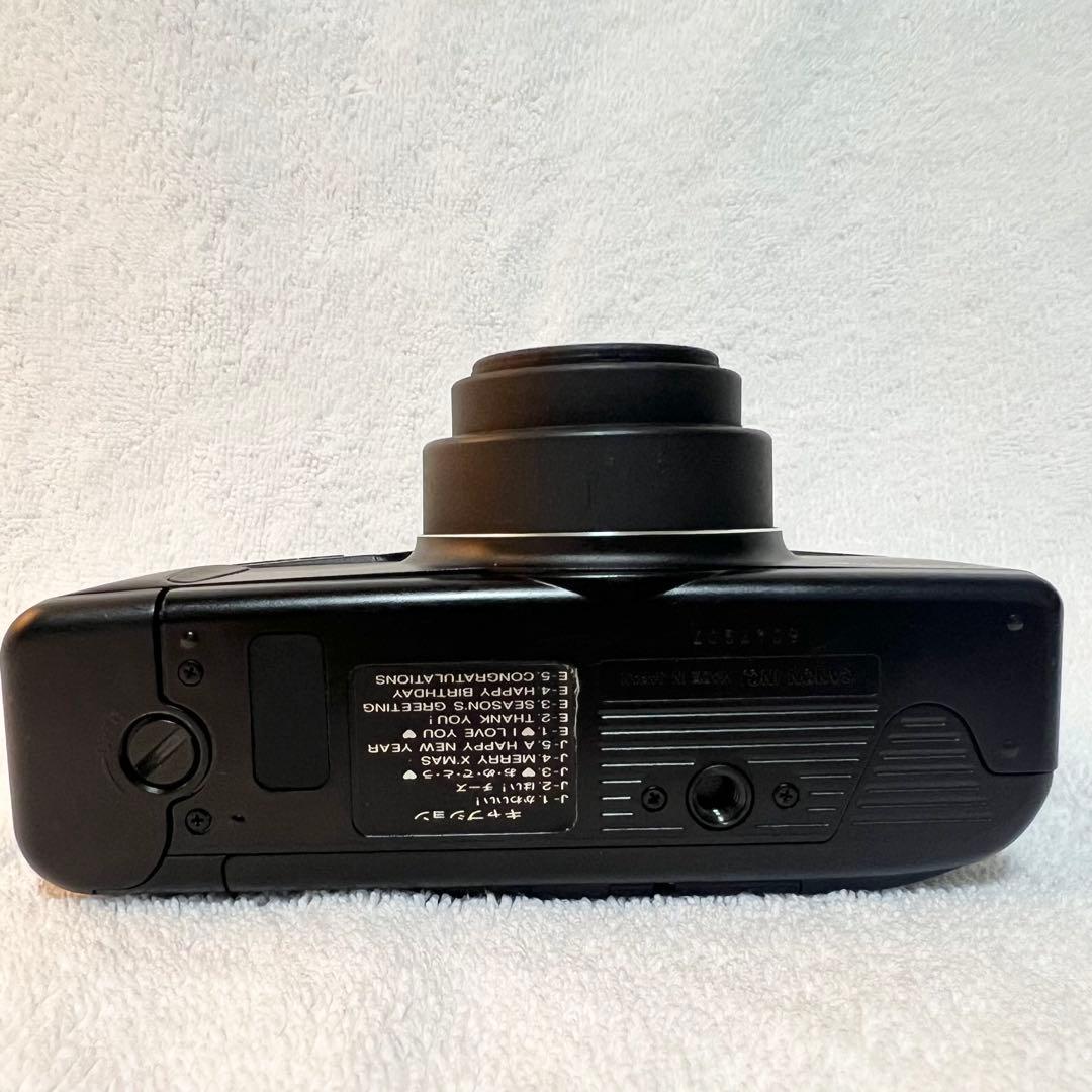 【完動品 美品】Canon Autoboy S ブラック 動作確認済 フィルム