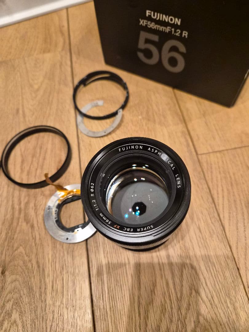 FUJIFILM フジノン XF56mm F1.2 R ジャンク 分解済み