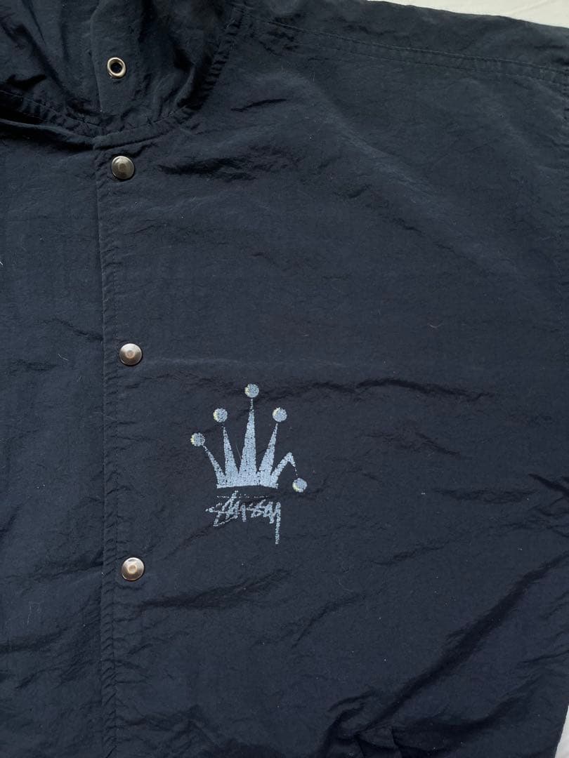 ジャケット・アウター 80s old stussy fooded jacket