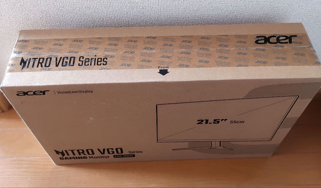ゲーミングモニター acer VG220QE3bmiix 新品未開封