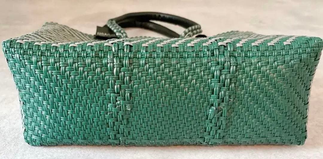 美品 WOVEN ウーヴン メルカドバッグ ミドルトート