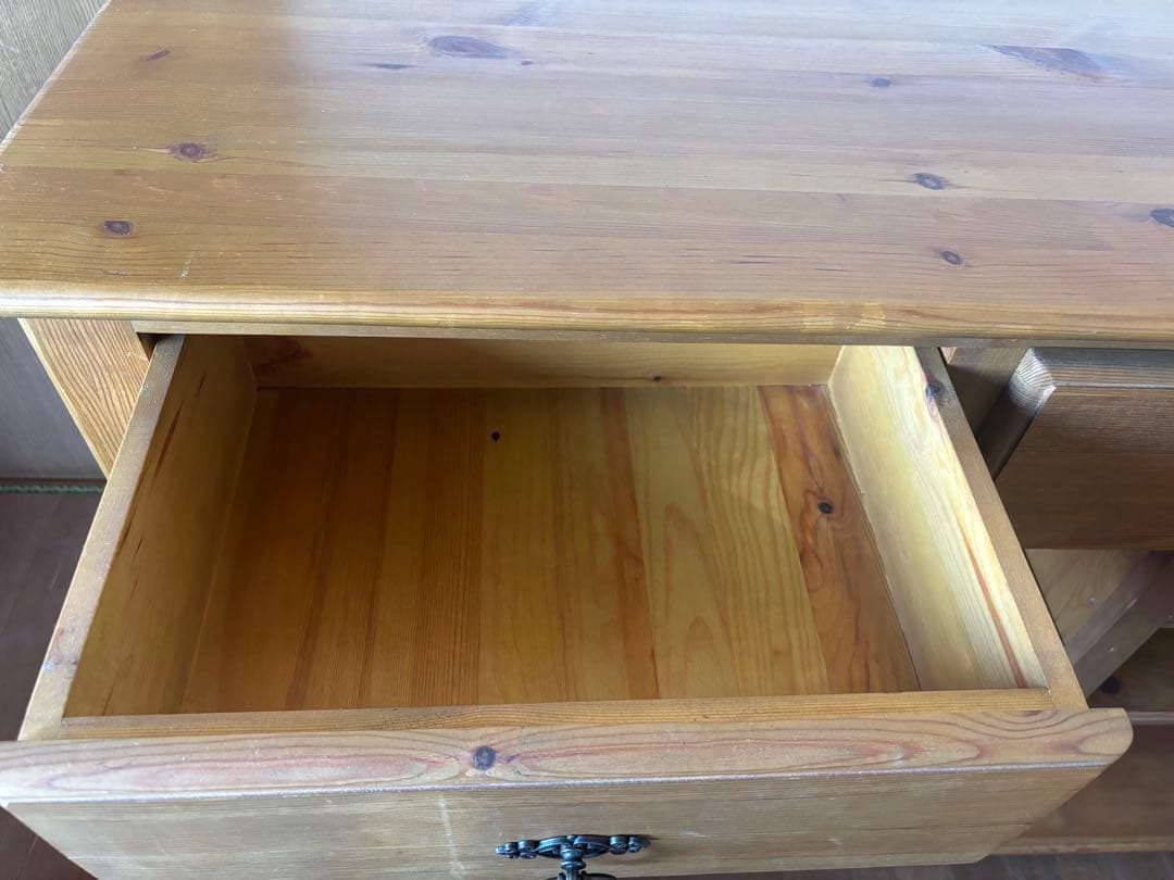 ナチュラルウッドカウンターテーブル