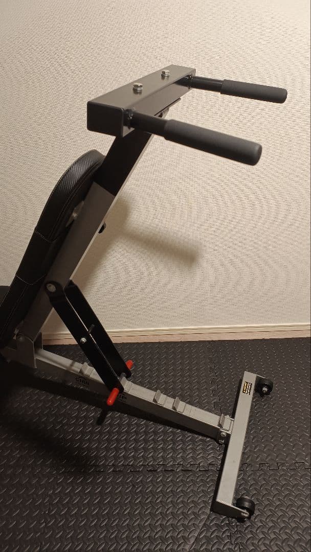 パワーブロック インクラインベンチ 懸垂、ディップスアタッチメント付