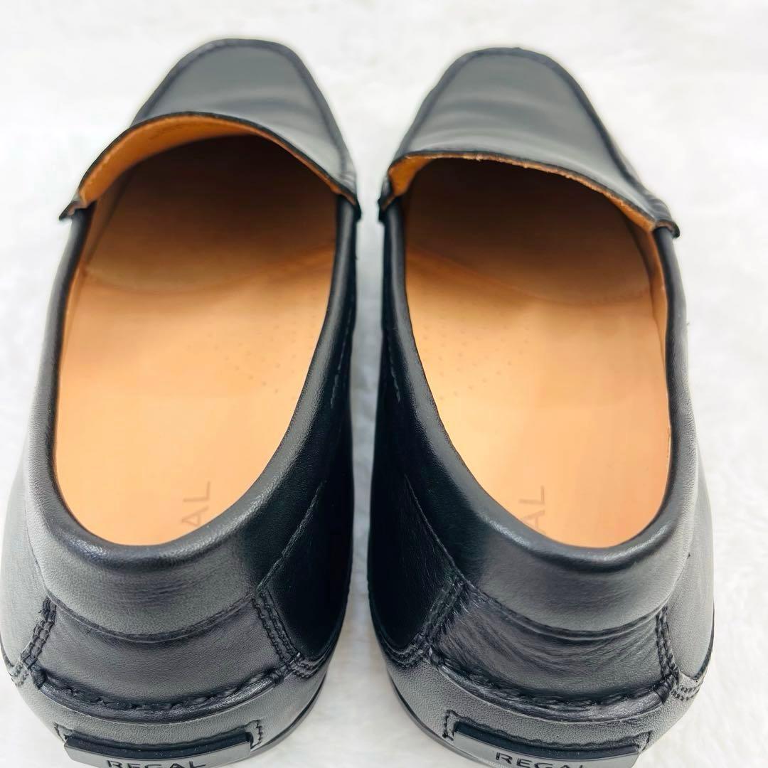 【美品】リーガル　ローファー　スリッポン　【26.5】ブラック