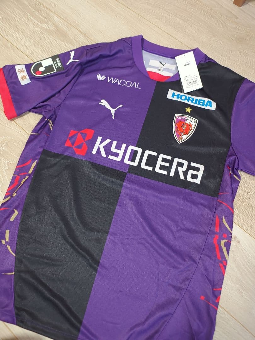 【新品未使用】京都サンガFC オーセンティックユニフォーム 山田楓喜 XL