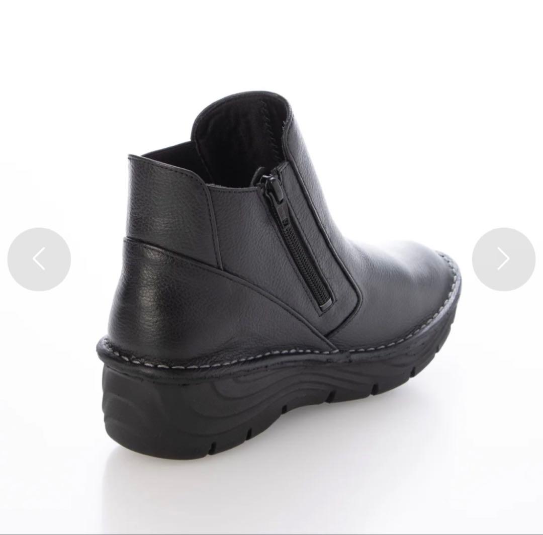 1／24限定セール‼️ミラスポーツ　3E 厚底 軽量ソール サイドゴアブーツ