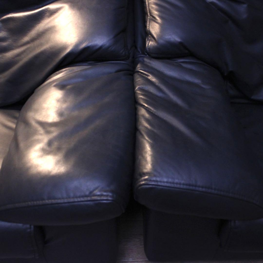 P*N様 都内川崎横浜のみ　レトロ機構　総黒本革90年代ヴィンテージ　1人掛け