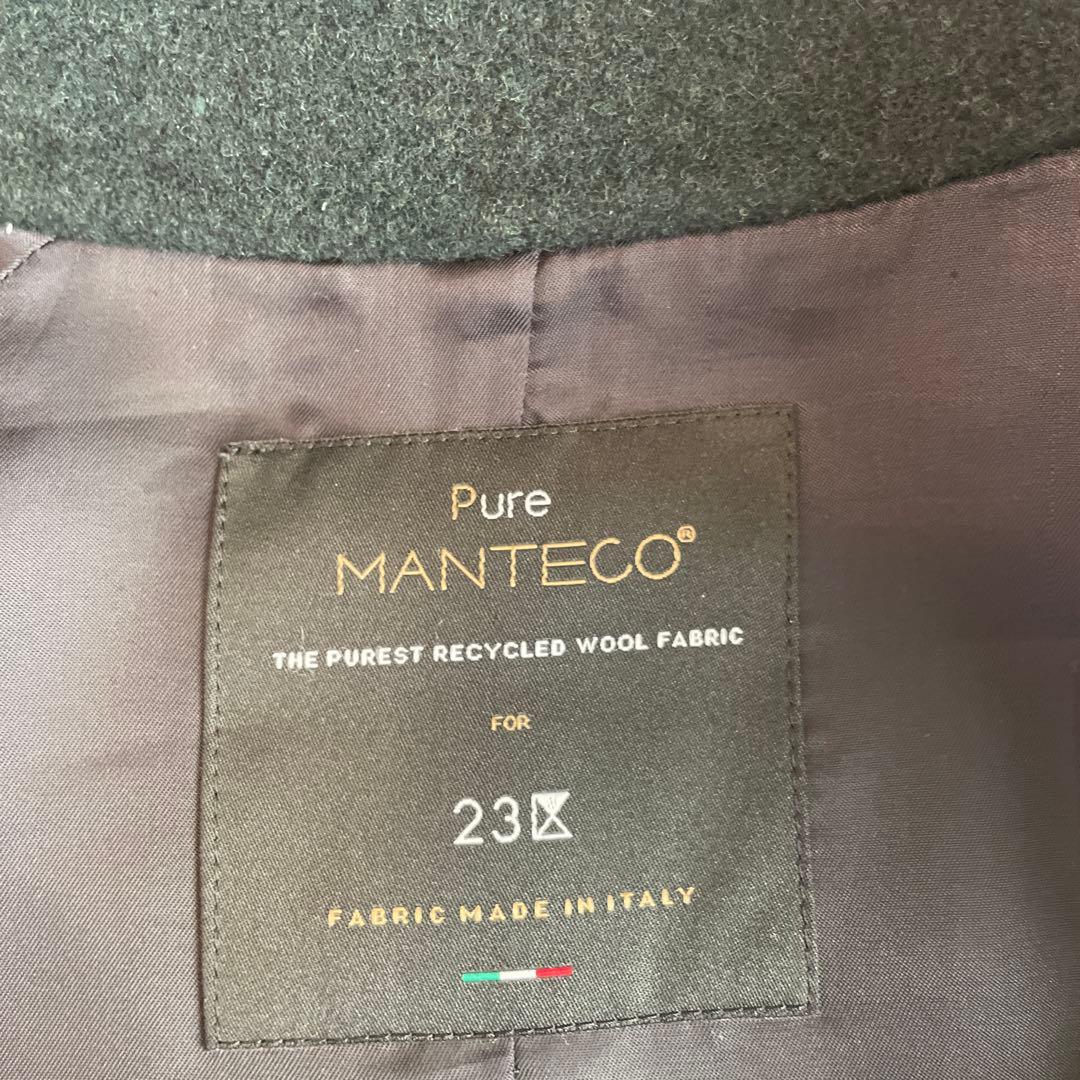 極美品⭐︎23区☆MANTECO pure リバーコート　サイズ38 2024AW