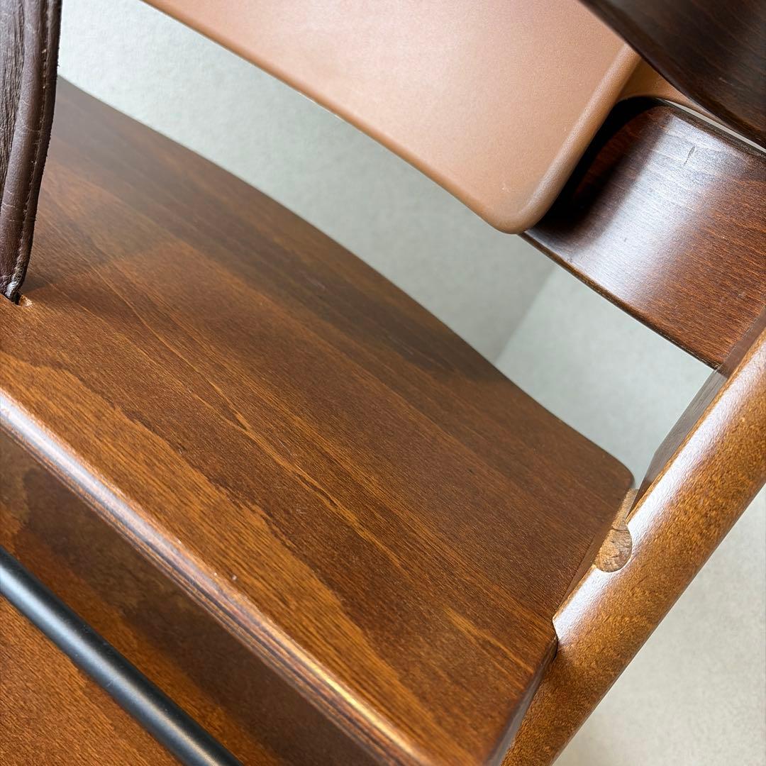 美品　ストッケトリップトラップ　ベビーセット　ブラウン　NO3