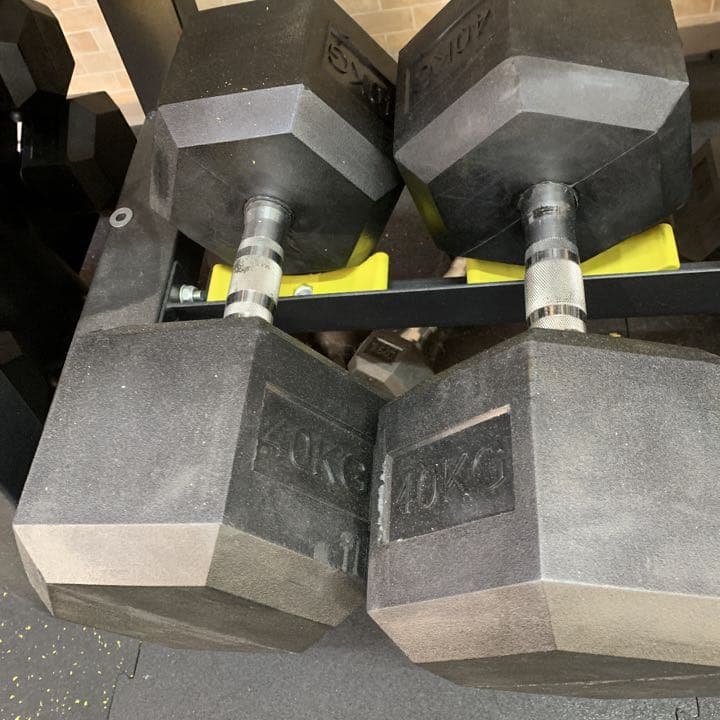 ラバーヘックス  ダンベル30kg  35kg