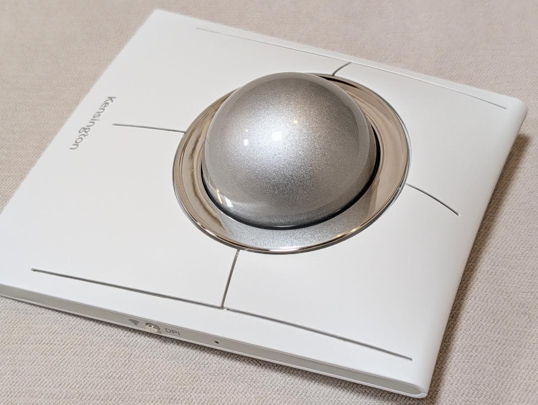 ケンジントン トラックボール スリムブレードプロ　ホワイト