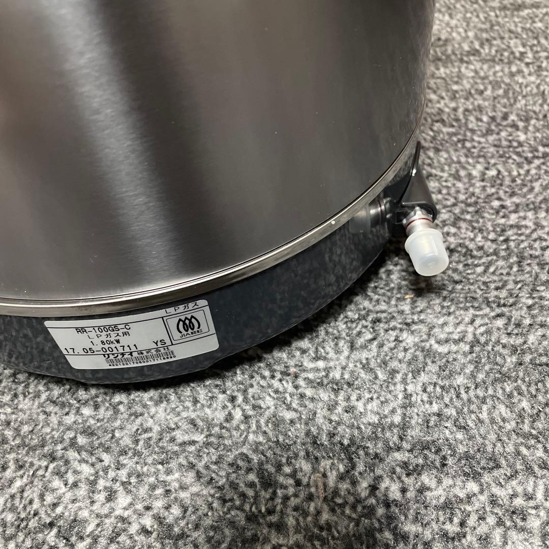 シルバー 炊飯器 蓋付き