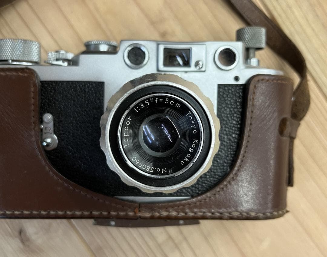 leotax　レオタックス　カメラ　ジャンク品　topcor　レンズ付　N268