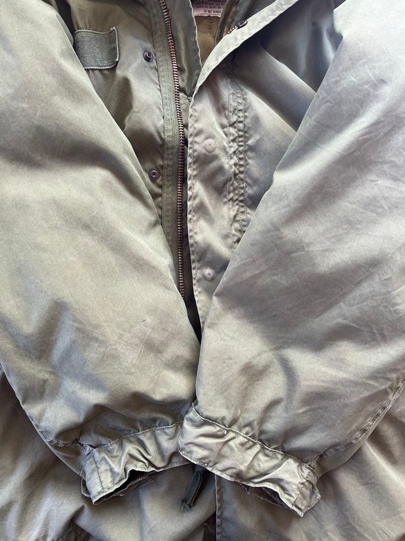 米軍実物 M-65 フィッシュテールパーカー フルセット SIZE:S USED