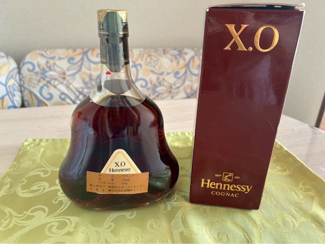 Hennessy XO コニャック 箱付き