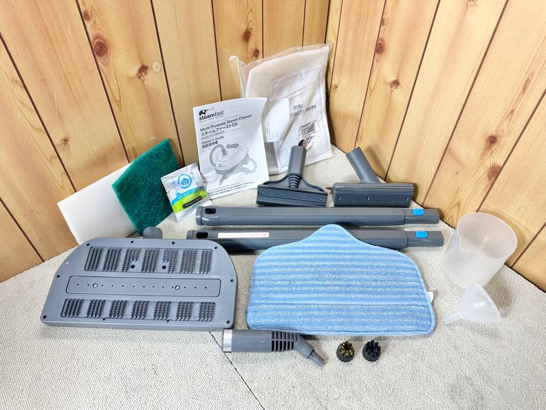 良品 スチームファーストDX SF-370WHDIR スチームクリーナー0801