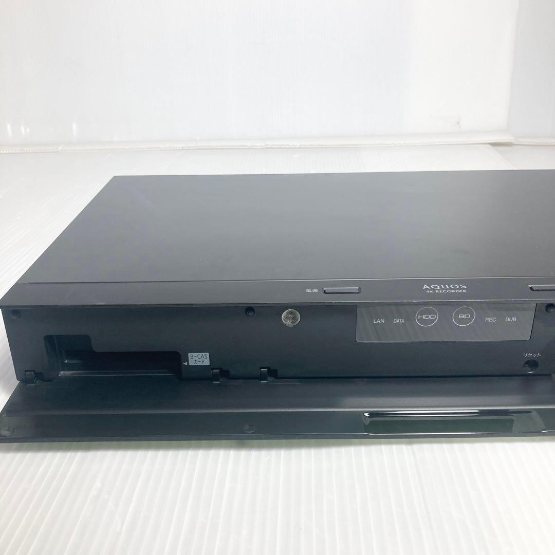 極美品 SHARP 4K ブルーレイレコーダー 4B-C40AT3 2019年製